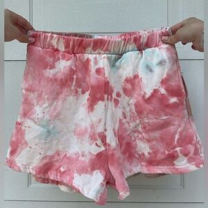 Tie Dye Sweat Shorts 

Size US Women’s Small